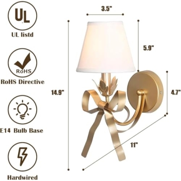 DANGGEOI Modern Wall Sconce Lights - Stylish Home Fixtures