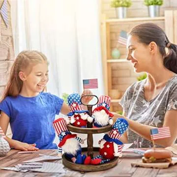 Versatile Tiered Tray Stand for Seasonal Decor