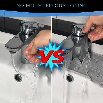 Purchase Silicone Faucet Handle Drip Catcher Tray Mats Now