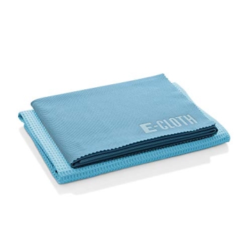E-Cloth Window Cleaning Cloth - Window and Glass Cleaning Cloth, Shower Cleaning Cloth Kit, Glass To...