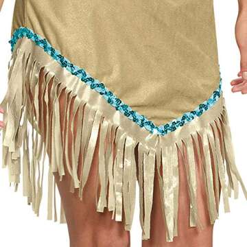Disguise womens pocahontas adult sized costumes, Multi, S 4-6 US