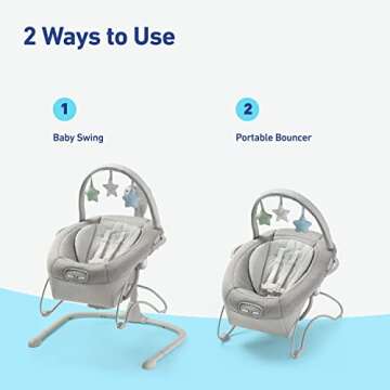 Graco Soothe 'n Sway LX Swing with Portable Bouncer