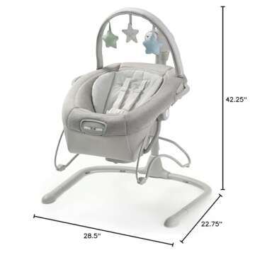 Graco Soothe 'n Sway LX Swing with Portable Bouncer