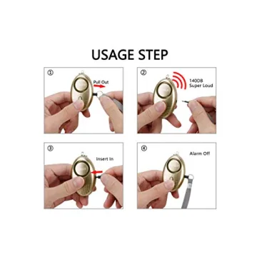 Personal Alarm for Women with 140DB Loud Siren