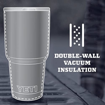 YETI Rambler 30 oz Tumbler with MagSlider Lid - Granite Gray