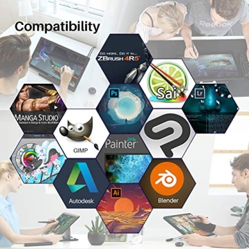 Huion Kamvas 20 Pen Display Tablet for Artists