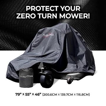 Durable Tough Cover Zero-Turn Mower Cover - Heavy Duty Protection