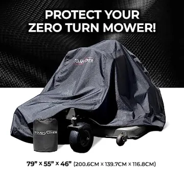 Durable Tough Cover Zero-Turn Mower Cover - Heavy Duty Protection