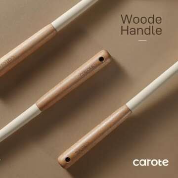 CAROTE 10PCS Utensils Set for Nonstick Cookware