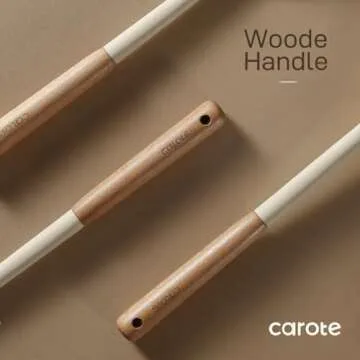 CAROTE 10PCS Utensils Set for Nonstick Cookware