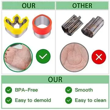 Dinosaur Cookie Cutters Set for Kids - Nifogo Fun Shapes