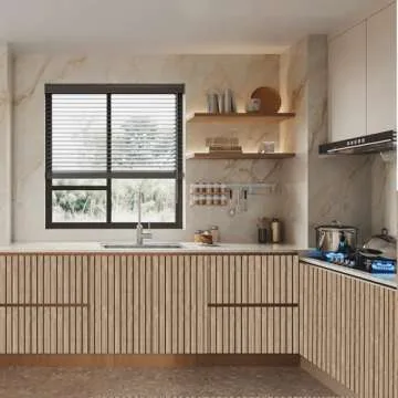 HLNIUC Brown Faux Wood Slat Wallpaper 17”x118”Peel And Stick wood Panel Grain PAPEL Para Pared Decorative Room Paper Wooden Texture Wall Paper Wood Look PVC Vinyl Contact Paper for Living Room Bedroom