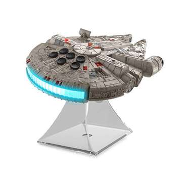 STAR WARS Millenium Falcon Bluetooth Speaker Portable Wireless Crystal Clear for Home, Travel, Outdoor, Rechargeable, Compatible with iPhone Samsung