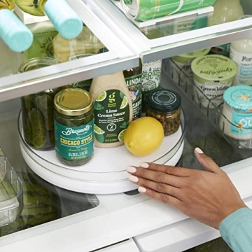 YouCopia FridgeView 11" Turntable for Kitchen Organization