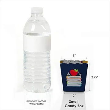 Back to School Mini Candy Boxes for Classroom Parties