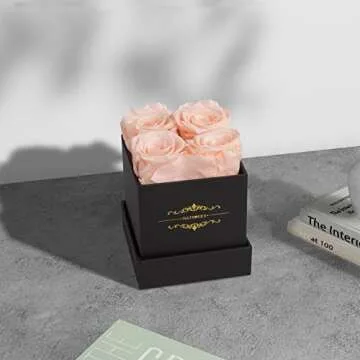 NATROSES Preserved Roses in a Box for Lasting Memories