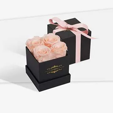 NATROSES Preserved Roses in a Box for Lasting Memories