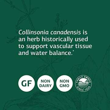 Collinsonia Root Vascular Supplement for Digestive Health