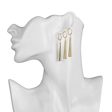 3 Pcs Clip On Zoro Earrings - Unisex Anime Cosplay Accessory
