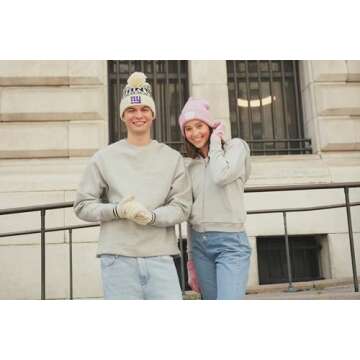 Ultra Game Standard END Zone HAT Gloves Set, Team Color 1, 1 Size