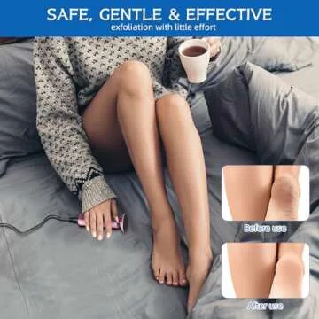 Dermave Electric Foot Callus Remover for Smooth Feet