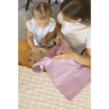 Tiny Twinkle Mess-proof Wet Bags 2 Pack Waterproof and Washable Bag for Travel storage, Stroller, Daycare, Baby Diapers, Yoga, Beach, Pool, Wet Toddler Swimsuits (Unicorn)