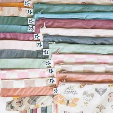 Tiny Twinkle Mess-proof Wet Bags 2 Pack Waterproof and Washable Bag for Travel storage, Stroller, Daycare, Baby Diapers, Yoga, Beach, Pool, Wet Toddler Swimsuits (Unicorn)