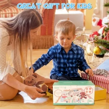 Interactive Wooden Doctor Kit for Kids, 37pcs Fun Set