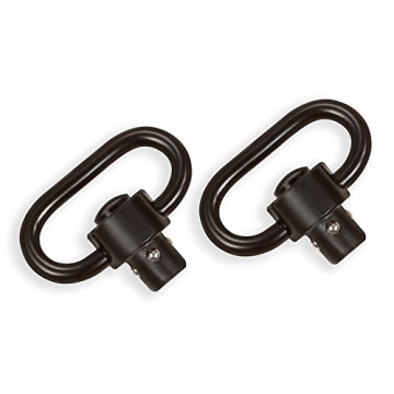 Eagle Rock Gear QD Sling Swivels 1.25" - Quick Detach Push Button Swivel (Pack of 2)