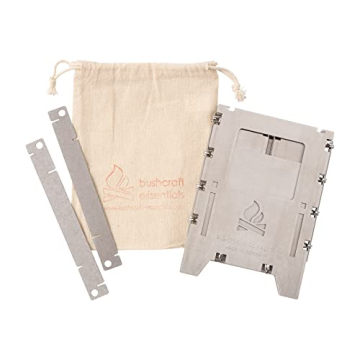 Bushbox LF Outdoor Stove Compact Stainless Steel