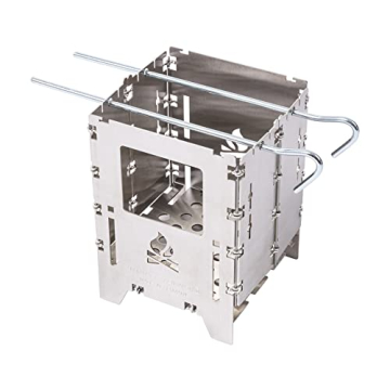 Bushbox LF Outdoor Stove Compact Stainless Steel