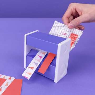 Xyron Sticker Maker, 3", Includes Permanent Adhesive 3" x 20', Disposable (100111)