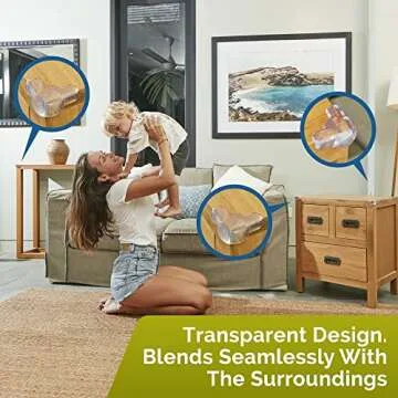 Corner Protectors for Baby (12 Pack) - New & Improved Protector for Baby – Transparent Corner Protectors - Safety Products to Proof Corners and Edges