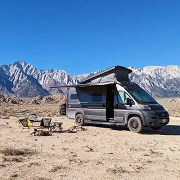 OpenGlass Van Mods - Sliding Door Stopper - Universal Fit for Sprinter, Promaster, Transit & Campervans - High-Grade Aluminum Van Door Stop, Accessories for Privacy w/Easy DIY Install, No Glue