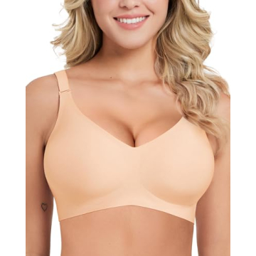 Falorda Wireless Bras for Women - No Underwire Comfort Bra