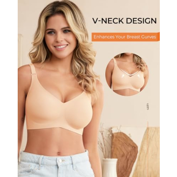 Falorda Wireless Bras for Women - Comfort and Style