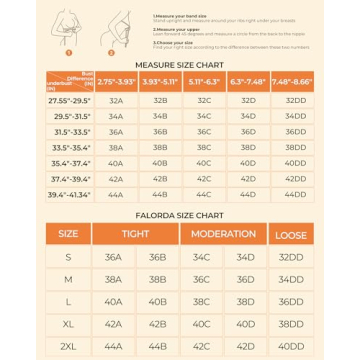 Falorda Wireless Bras for Women - Comfort and Style