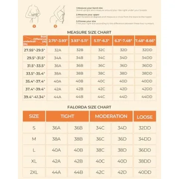 Falorda Wireless Bras for Women - Comfort and Style