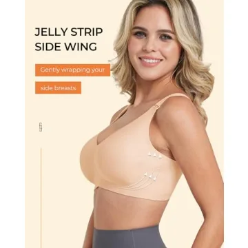 Falorda Wireless Bras for Women - Comfort and Style
