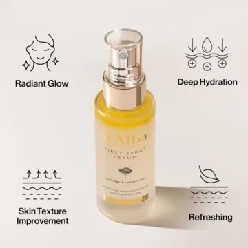 d'alba Piedmont Italian White Truffle First Spray Serum, Vegan Skin Care, Hydrating Face Moisturizer, Glow Serum for Radiant Skin, Non Comedogenic, All In One Mist, Korean Skin Care (1.69 fl oz.)