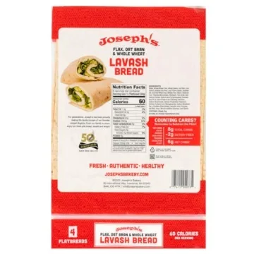 Joseph's Low-Carb Lavash & Pita Bread Variety Bundle
