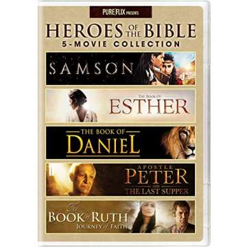 Heroes of the Bible 5-Movie Collection [DVD]