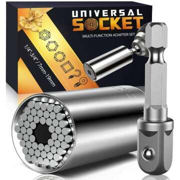 Universal Socket Tools Gift - Perfect for Men & Women