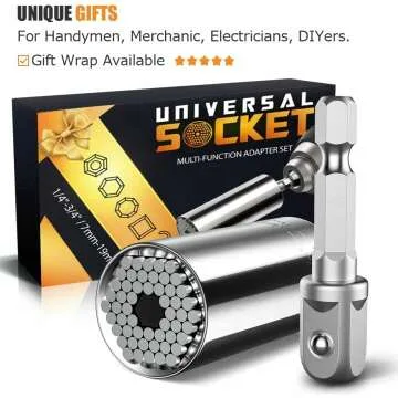 Universal Socket Tools Gift - Perfect for Men & Women
