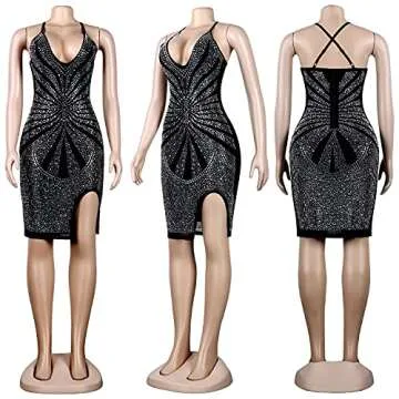 Ranfare Women's Nightclub Dress Party Dresses for Women (White-4, XL)…