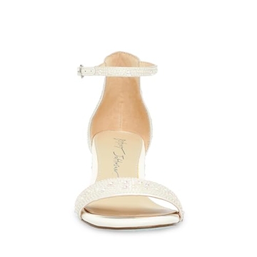 Betsey Johnson Mari Heeled Sandal with Rhinestones