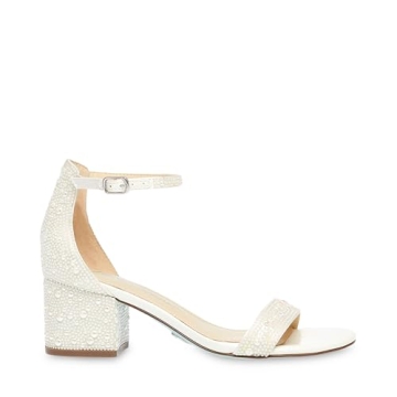 Betsey Johnson Mari Heeled Sandal with Rhinestones