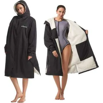 Hiturbo Waterproof Swim Parka for Ultimate Warmth