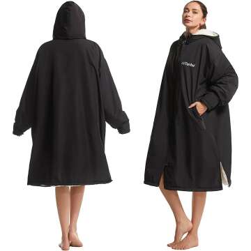 Hiturbo Waterproof Swim Parka for Ultimate Warmth