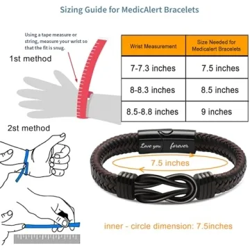 JoycuFF Knot Bracelet for Boyfriend - Unique Gift Idea